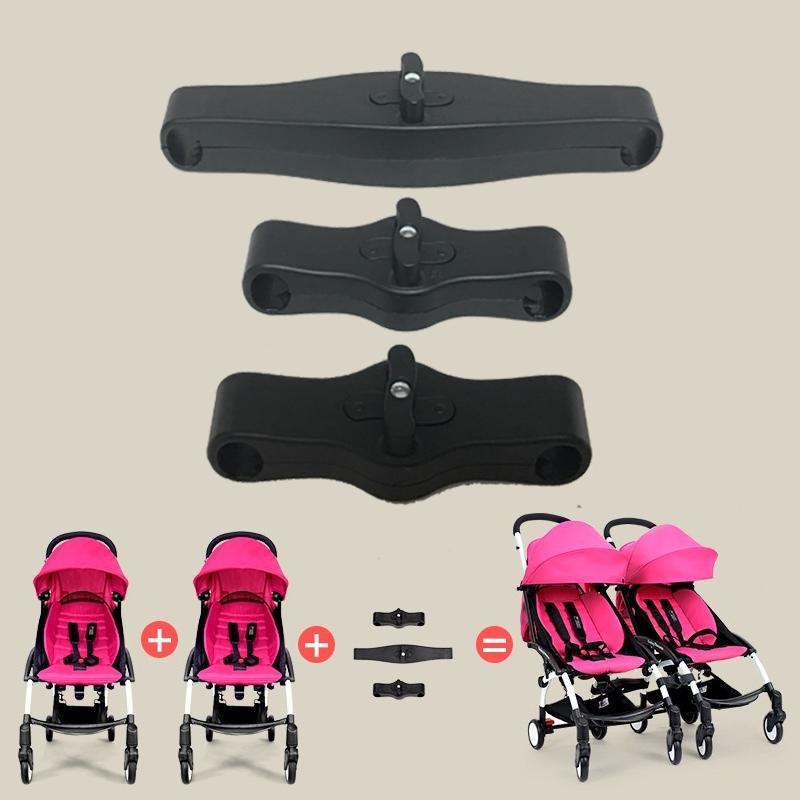 3pcs/set Twins Baby Stroller Accessories Coupler Connector Adapter for Babyzen Yoyo Yoya