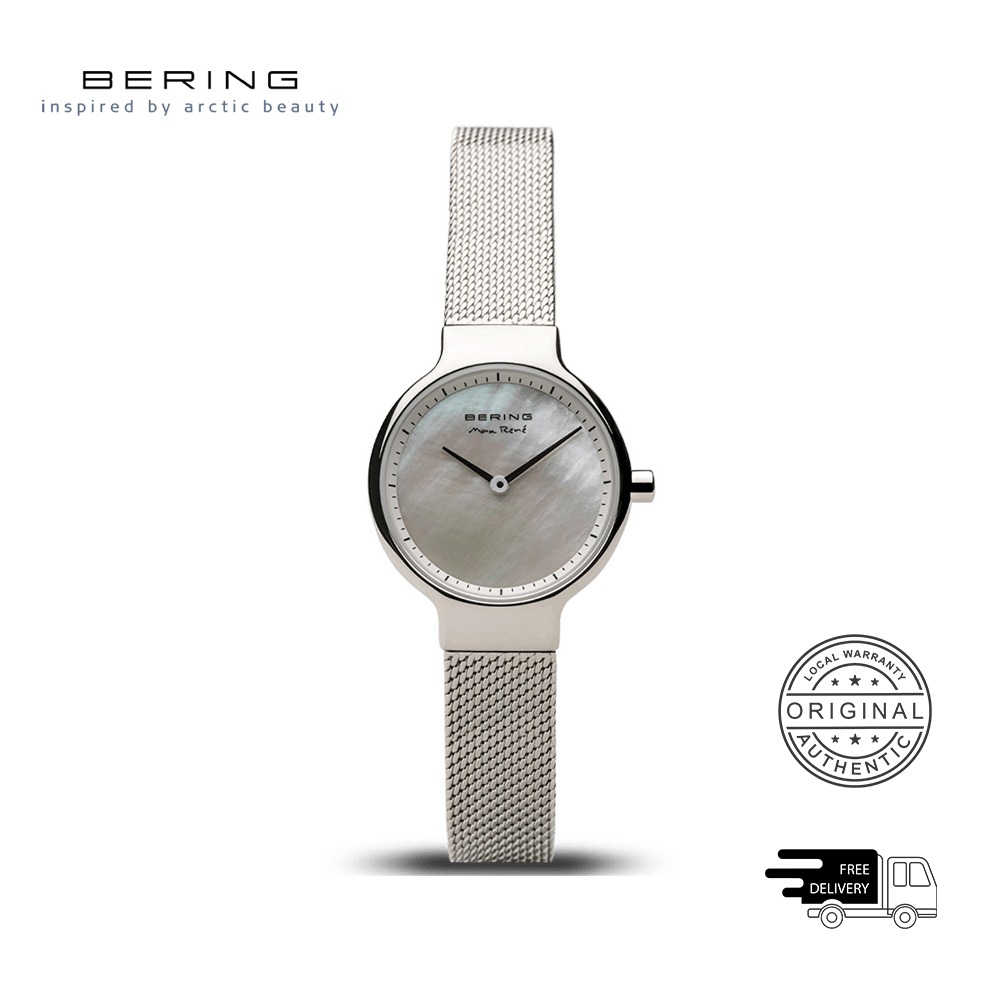 Bering Max Rene Silver 27mm Women's Watch (15527-004)
