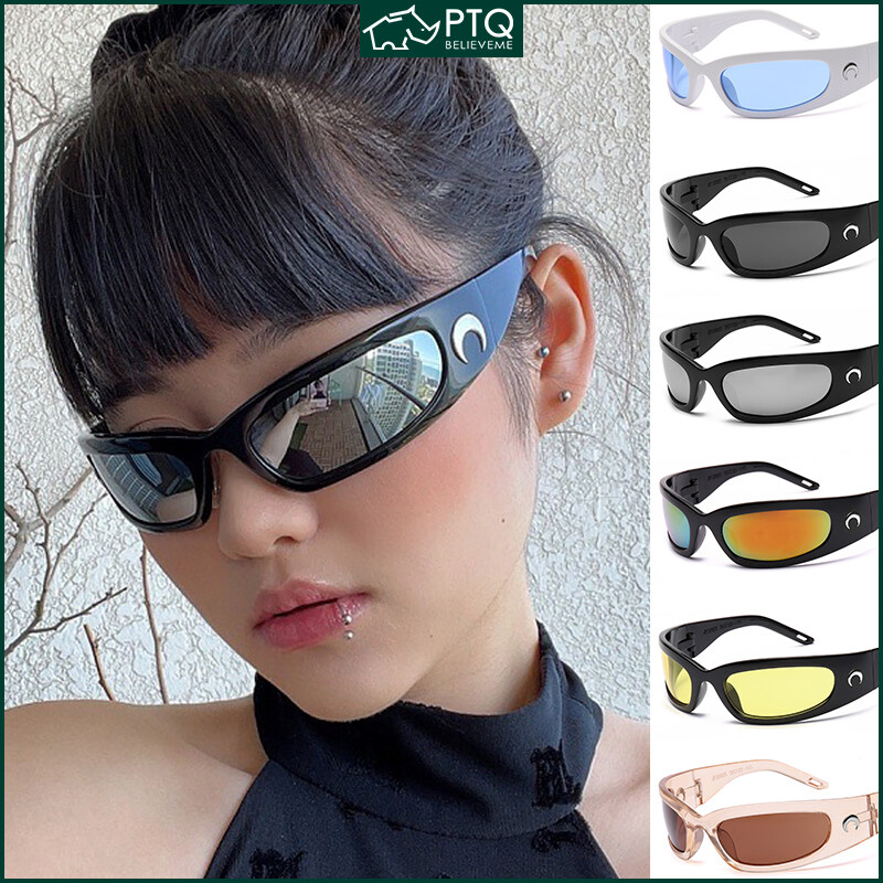 Fashion Sunglasses For Women European and American Style Trend Sun Glasses For Men Future Technology Sunglasses Sports Riding Glasses PTQ