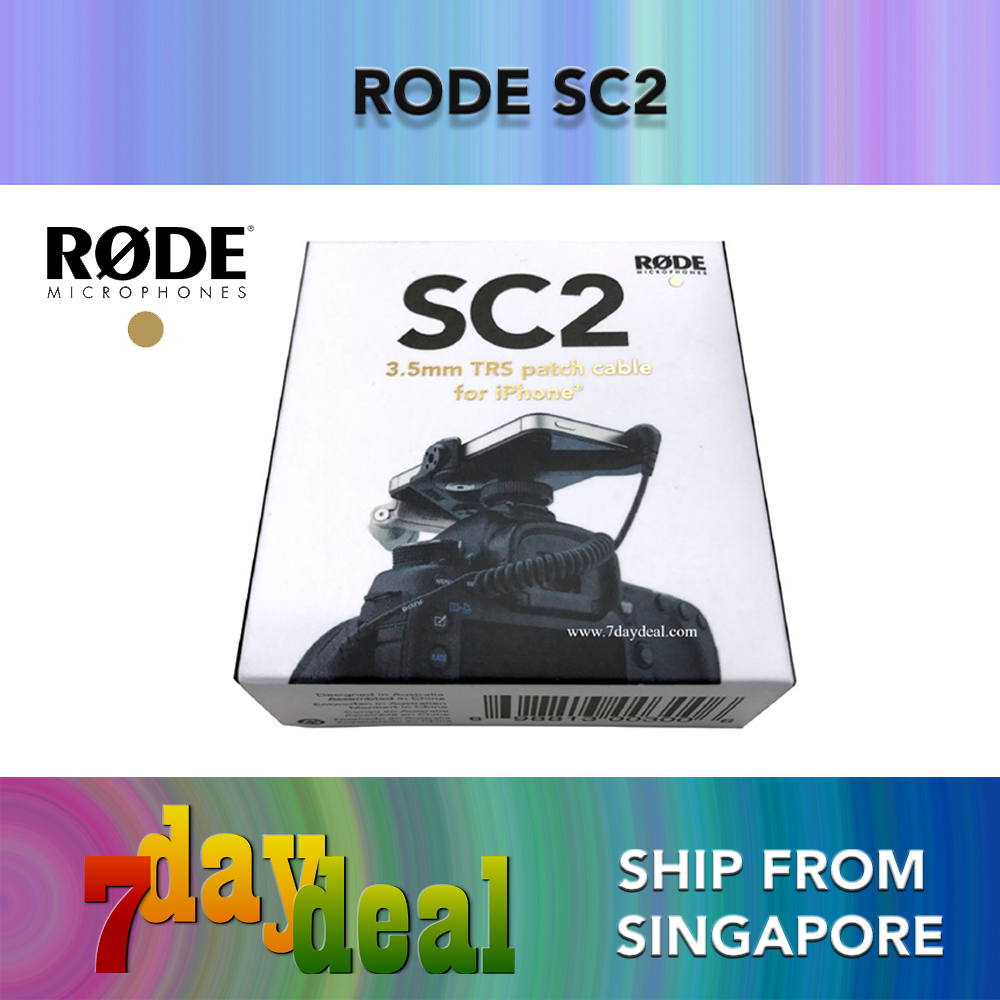 RODE SC2 3.5mm TRS Patch Cable (For iPhone)
